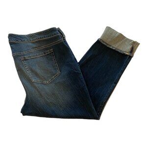 Torrid Boyfriend SZ 20 Cropped Ankle Jean